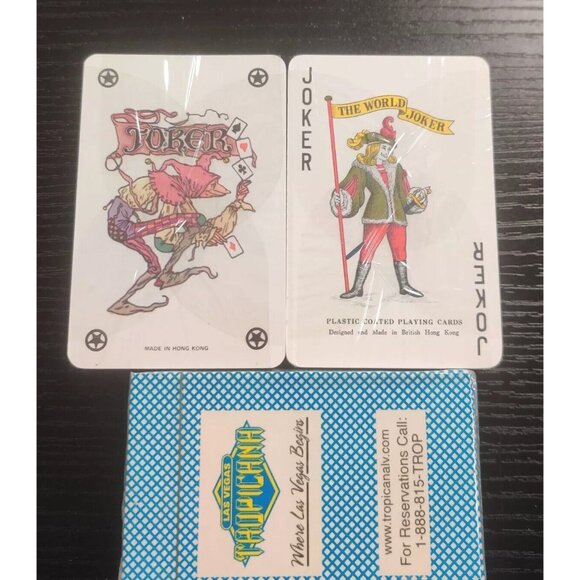 Vtg Decks Of Souvenir Playing Cards Bermuda Catalina Island Las Vegas Tropicana - Picture 5 of 10